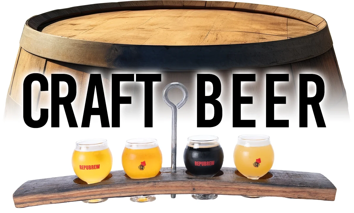 CRAFT BEER。深海魚バーガーの最強バディ。